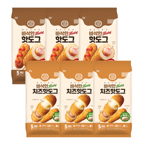 [방학특가] 쉐프스토리 핫도그 오리지널/치즈/감자올모짜/갓성비 특가 모음전 (1개당 최저 800원대)