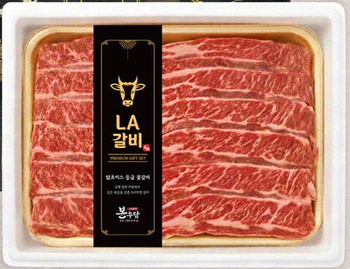[본우담] HACCP 명품 LA갈비 탑초이스 1.5kg